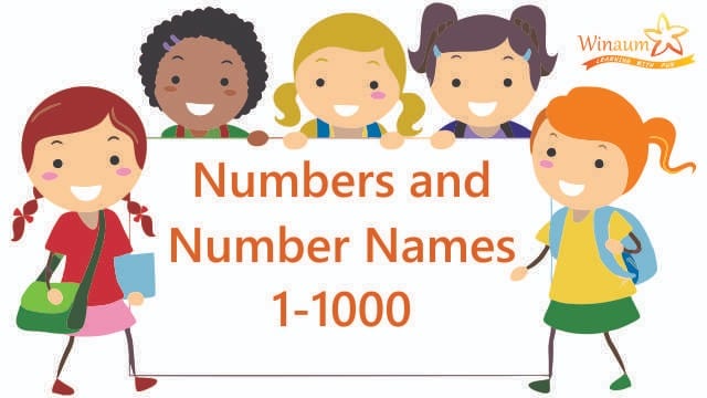 Number Names 1 To 1000 Learn Counting Numbers In English Winaum 